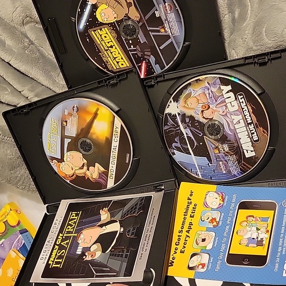 Rare Family Guy Star Wars Trilogy and bonus Stewie DVD set - Picture 14 of 14